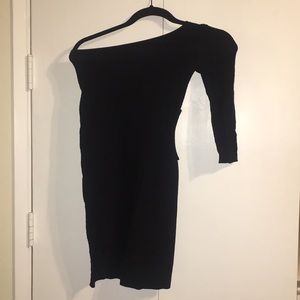 Asymmetric Bebe Dress